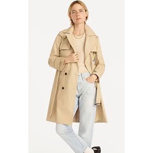 NWOT J.Crew Petite Icon Trench!